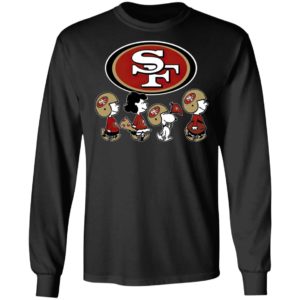 The Peanuts Snoopy And Friends Cheer For The San Francisco 49ers NFL Shirt