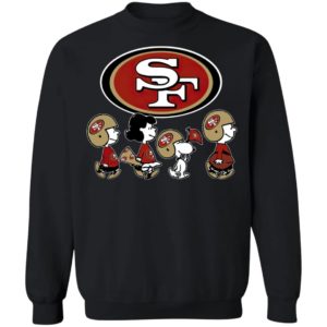 The Peanuts Snoopy And Friends Cheer For The San Francisco 49ers NFL Shirt