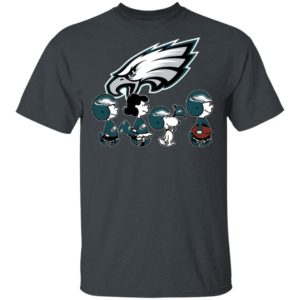 The Peanuts Snoopy And Friends Cheer For The Philadelphia Eagles NFL Shirt
