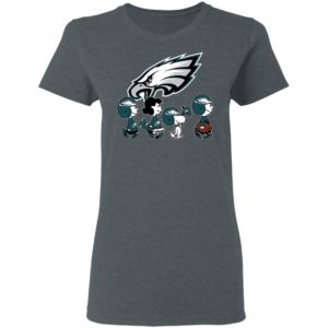 The Peanuts Snoopy And Friends Cheer For The Philadelphia Eagles NFL Shirt