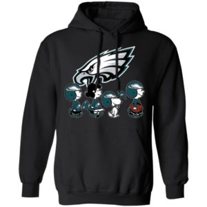 The Peanuts Snoopy And Friends Cheer For The Philadelphia Eagles NFL Shirt
