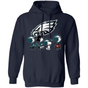 The Peanuts Snoopy And Friends Cheer For The Philadelphia Eagles NFL Shirt
