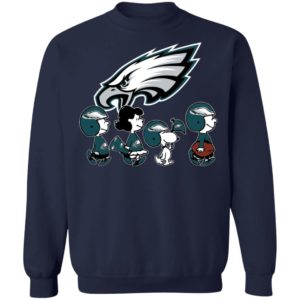 The Peanuts Snoopy And Friends Cheer For The Philadelphia Eagles NFL Shirt