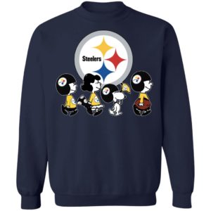 The Peanuts Snoopy And Friends Cheer For The Pittsburgh Steelers NFL Shirt