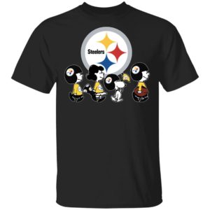 The Peanuts Snoopy And Friends Cheer For The Pittsburgh Steelers NFL Shirt
