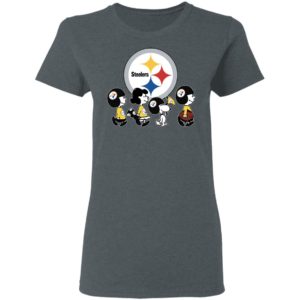 The Peanuts Snoopy And Friends Cheer For The Pittsburgh Steelers NFL Shirt