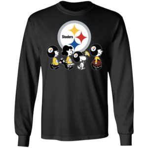The Peanuts Snoopy And Friends Cheer For The Pittsburgh Steelers NFL Shirt