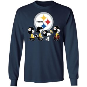The Peanuts Snoopy And Friends Cheer For The Pittsburgh Steelers NFL Shirt