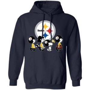 The Peanuts Snoopy And Friends Cheer For The Pittsburgh Steelers NFL Shirt