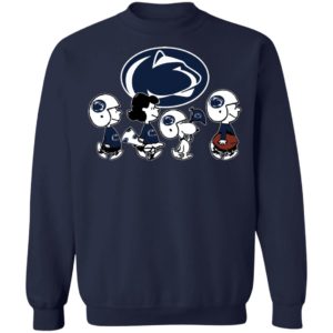 The Peanuts Snoopy And Friends Cheer For The Penn State Nittany Lions NCAA Shirt