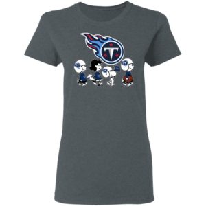 The Peanuts Snoopy And Friends Cheer For The Tennessee Titans NFL Shirt