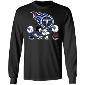 The Peanuts Snoopy And Friends Cheer For The Tennessee Titans NFL Shirt
