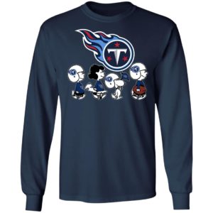 The Peanuts Snoopy And Friends Cheer For The Tennessee Titans NFL Shirt