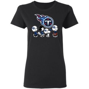 The Peanuts Snoopy And Friends Cheer For The Tennessee Titans NFL Shirt