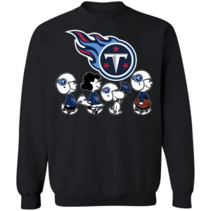 The Peanuts Snoopy And Friends Cheer For The Tennessee Titans NFL Shirt