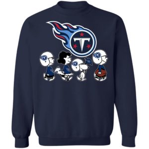 The Peanuts Snoopy And Friends Cheer For The Tennessee Titans NFL Shirt