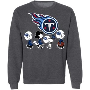 The Peanuts Snoopy And Friends Cheer For The Tennessee Titans NFL Shirt