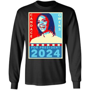 Candace Owens for President 2024 shirt