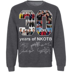 New Kids on the Block 30 years of NKOTB signature shirt