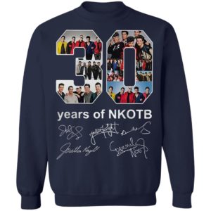 New Kids on the Block 30 years of NKOTB signature shirt