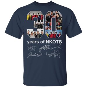 New Kids on the Block 30 years of NKOTB signature shirt