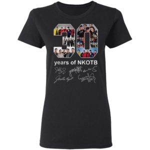 New Kids on the Block 30 years of NKOTB signature shirt