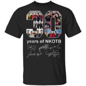 New Kids on the Block 30 years of NKOTB signature shirt