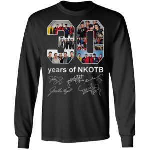 New Kids on the Block 30 years of NKOTB signature shirt