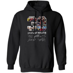 New Kids on the Block 30 years of NKOTB signature shirt