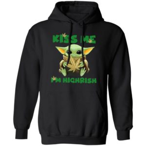 Baby Yoda Happy St. Patrick’s day Kiss me I am Highrish shirt