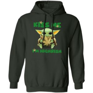 Baby Yoda Happy St. Patrick’s day Kiss me I am Highrish shirt