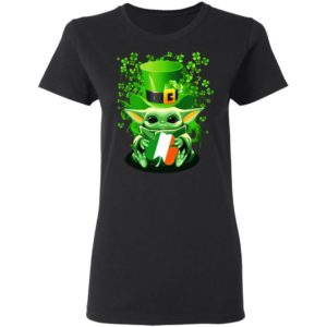 Baby Yoda Happy St Patrick’s Day shirt