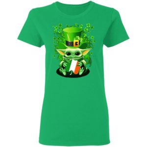 Baby Yoda Happy St Patrick’s Day shirt