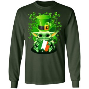 Baby Yoda Happy St Patrick’s Day shirt
