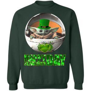 Baby Yoda St Patrick’s Day shirt