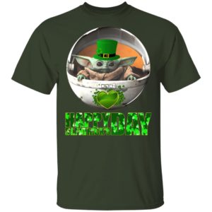 Baby Yoda St Patrick’s Day shirt