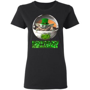 Baby Yoda St Patrick’s Day shirt