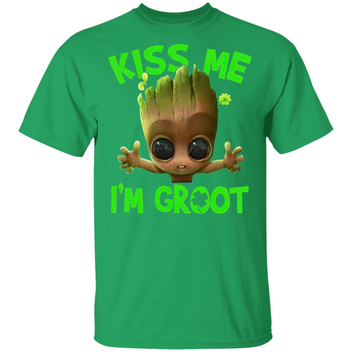 Kiss me I’m Groot Irish shirt Kiss me I’m Groot Irish shirt
