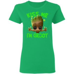 Kiss me I’m Groot Irish shirt