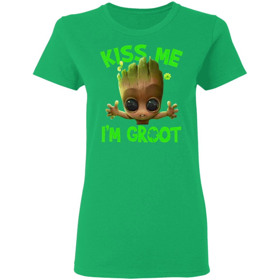 Kiss me I’m Groot Irish shirt Kiss me I’m Groot Irish shirt