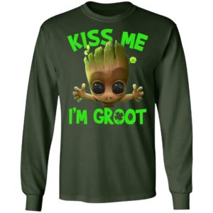 Kiss me I’m Groot Irish shirt