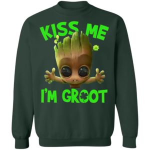Kiss me I’m Groot Irish shirt
