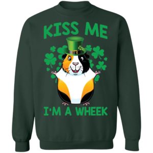 Guinea Pig Kiss Me I’M A Wheek St Patrick’S Day Shirt