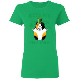 Guinea Pig Kiss Me I’M A Wheek St Patrick’S Day Shirt