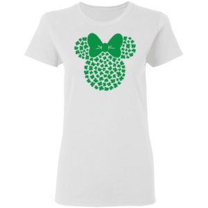 St Patricks Day Minnie Mouse Shamrock Shirt