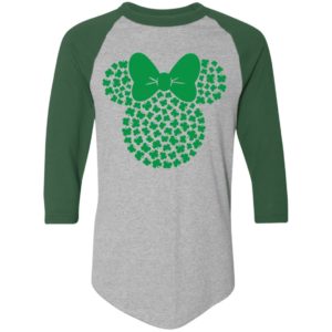 St Patricks Day Minnie Mouse Shamrock Shirt