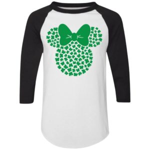 St Patricks Day Minnie Mouse Shamrock Shirt
