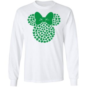 St Patricks Day Minnie Mouse Shamrock Shirt