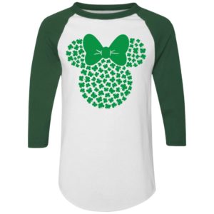 St Patricks Day Minnie Mouse Shamrock Shirt