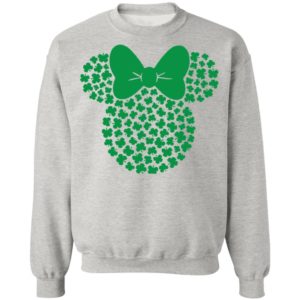 St Patricks Day Minnie Mouse Shamrock Shirt